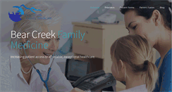 Desktop Screenshot of bearcreekfamilymedicine.com