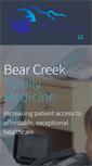 Mobile Screenshot of bearcreekfamilymedicine.com